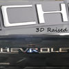 Picture of Tailgate Insert Letters Compatible with 2019 2020 2021 2022 2023 2024 3D Abs Plastic Emblems Badges with Strong Adhesive Chrome Silver