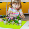 Picture of Extra Large Silicone Table Mat, Silicone Mat for Crafts Kids Dinner Placemat Desk Countertop Waterproof Protector Heat Insulation Kitchen Pastry Rolling Dough Pad Tool, Green (23.6x15.7 inches)