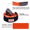 Picture of JCHL Recovery Tow Strap Heavy Duty Polyester Recovery Strap 3" x20ft 35000LBS (18TON) Rated Capacity Off Road Towing Rope, Reinforced Loops, Protective Sleeves, Storage Bag Emergency Towing Rope