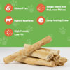 Picture of MON2SUN Dog Rawhide Rolls Twist Sticks 6.5 Inch Dog Chew Treats Chicken Flavor 60 Count for Puppy and Small Dogs