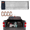 Picture of TacoNets Ford Maverick Envelope Style Truck Bed Cargo Net - Fits 2022-2024 - Upgraded 5mm Bungee - Free Storage Bag - Heavy Duty Carabiners - Designed in USA - 16" x 40"