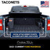 Picture of TacoNets Ford Maverick Envelope Style Truck Bed Cargo Net - Fits 2022-2024 - Upgraded 5mm Bungee - Free Storage Bag - Heavy Duty Carabiners - Designed in USA - 16" x 40"