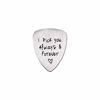 Picture of Gifts for Him Men, Unique Birthday Gift for Musician Husband Boyfriend Fiance Guitar Pick Jewelry Wedding Valentines Father's Day Christmas Gifts