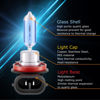 Picture of Sinoparcel H8 Halogen Fog Light Bulb,150% More Brightness Replacement for Standard 35W (PGJI9-1) Bulb,Pack of 2