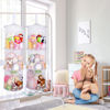 Picture of Basumee Stuffed Animals Net or Hammock 2 Pcs Stuffed Animals Storage Toy Net Hammock for Stuffed Animals Organizer Mesh Hammock Kids Girls Room Decor, White, 3 Tiers
