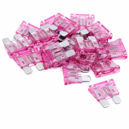 Picture of (20 pcs) 4 Amp Standard Blade Fuse, 4A Automotive Fuse for Car Truck