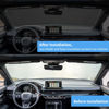 Picture of Windshield Sun Shade Window Sunshade for 2023-2024 Honda CR-V CRV SUV, LX, EX, EX-L, Sport Hybrid, Touring Accessories Foldable SUV Sun Visor Protector Retractable Shade Blocks UV Rays
