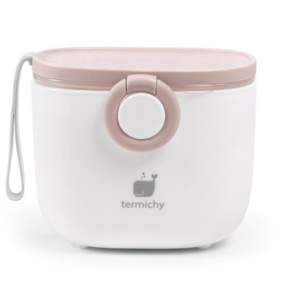 Picture of Termichy Baby Formula Dispenser, Portable Formula Dispenser Container with Scoop and Carry Handle for Travel Outdoor Activities for Baby Infant, 500ml