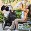 Picture of mommore Diaper Bag Small Diaper Backpack Stylish Baby Backpacks Travel Mini Maternity Bags with Insulated Pockets, Changing Pad, Stroller Straps
