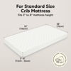 Picture of 2-Pack Crib Sheets for Boys, Girls - Viscose Derived from Bamboo Fitted Crib Sheet, Baby Crib Sheets Neutral, Crib Mattress Sheet, Toddler Bed Sheets, Baby Sheets for Crib Fitted Sheets (Herb)