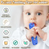 Picture of AiTuiTui Baby Teether for Teething Relief Baby Toys 3 6 9 12 Months, Silicone Baby Teether Toy for Babies Remote Control Newborn Infant Boy Girl Autism for Baby Gifts, Dark Blue