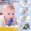 Picture of AiTuiTui Baby Teether for Teething Relief Baby Toys 3 6 9 12 Months, Silicone Baby Teether Toy for Babies Remote Control Newborn Infant Boy Girl Autism for Baby Gifts, Dark Blue