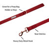 Picture of Lionet Paws Dog Leash - Silk Red Leash for Small Medium Large Dogs Matching Collar for Girl and Boy