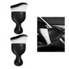 Picture of Ziciner 2 PCS Car Detailing Brush, Curved Soft Bristles Auto Removal Dust Collectors, Universal Vehicle Dashboard, Air Conditioner Vents etc Interior Cleaning Tool Accessories (White/Black)