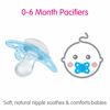 Picture of MAM Variety Pack Baby Pacifier, Includes 3 Types of Pacifiers, Nipple Shape Helps Promote Healthy Oral Development, 0-6 Months, Boy, 3 Count (Pack of 1)