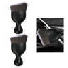 Picture of Ziciner 2 PCS Car Detailing Brush, Curved Soft Bristles Auto Removal Dust Collectors, Universal Vehicle Dashboard, Air Conditioner Vents etc Interior Cleaning Tool Accessories (Brown/White)