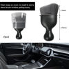 Picture of Ziciner Car Detailing Brush, Curved Soft Bristles Auto Removal Dust Collectors, Universal Vehicle Dashboard, Air Conditioner Vents etc Interior Cleaning Tool Accessories (Gray)