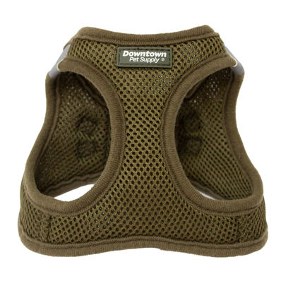 Picture of Downtown Pet Supply Step in Dog Harness for Small Dogs No Pull, X-Small, Hunter Green - Adjustable Harness with Padded Mesh Fabric and Reflective Trim - Buckle Strap Harness for Dogs