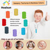 Picture of Chew Necklaces for Sensory Kids, 8 Pack Chewy Necklace Sensory Boys and Girls with Autism, ADHD, SPD, Biting, Silicone Teething Necklace Oral Chew Toys for Adults Reduce Chewing Anxiety Fidget