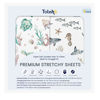 Picture of TotAha Crib Sheets for Boys Girls, Premium Soft Crib Mattress Fitted Sheet, Super Stretchy Jersey Knit Baby Sheets, Silky Comfort Baby Bed Sheets 28x52x9 Extra Deep Pocket, 2 Pack (Sea Animal)