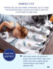 Picture of TotAha Crib Sheets for Boys Girls, Premium Soft Crib Mattress Fitted Sheet, Super Stretchy Jersey Knit Baby Sheets, Silky Comfort Baby Bed Sheets 28x52x9 Extra Deep Pocket, 2 Pack (Sea Animal)