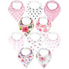 Picture of KiddyStar Baby Bibs for Boys & Girls - Organic Cotton Bibs, Bandana Bibs, Drool Bibs, Teething Bibs, Toddler Bibs - Gift