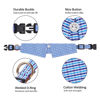 Picture of Faleela Cotton Plaid Shirt Style Dog Collar Soft Cute,Boy Dog Collar with Quick-Release Buckle,Adjustable Bow Tie Collar for Small Medium Large Dogs