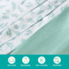 Picture of 4-Pack Fitted Bassinet Sheets for Boys and Girls - Breathable, Soft Microfiber Baby Bassinet Sheet Universal Fit for Most Rectangle, Oval, Hourglass Bassinet Mattress
