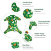 Picture of CuteBone Clover St.Patrick's Day Small Dog Pajamas Soft Puppy Pjs Fleece Stretchy Onesie Cat Clothes for Daily Wear P275XS