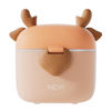 Picture of NCVI Baby Formula Dispenser On The Go, Formula Container To Go, Formula Holder for Travel, Outdoor Picnic with Baby Infant, Portable Container for Milk Powder, Snacks, Candy, Fruits (Brown Deer)