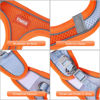 Picture of YIMEIS Dog Harness and Leash Set, No Pull Soft Mesh Pet Harness, Reflective Adjustable Puppy Vest for Small Medium Large Dogs, Cats (Orangeblue, Small (Pack of 1)