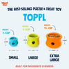 Picture of WEST PAW Toppl Tough Dog Chew Toy Blue (Large)