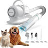 Picture of neabot Neakasa P1 Pro Pet Grooming Kit & Vacuum Suction 99% Pet Hair, Professional Clippers with 5 Proven Grooming Tools for Dogs Cats and Other Animals