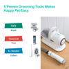 Picture of neabot Neakasa P1 Pro Pet Grooming Kit & Vacuum Suction 99% Pet Hair, Professional Clippers with 5 Proven Grooming Tools for Dogs Cats and Other Animals