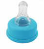 Picture of nfant | 2X Standard Flow Nipple, Blue (18ml/min), 4-Pack