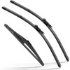 Picture of RAINTOK Windshield Wiper Blades Replacement for Ford C-Max Cmax 2013 2014 2015 2016 2017 2018 Original Factory Quality Front Rear Wipers Blade Set for My Car - 28" 26" 12" (Pack of 3)