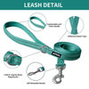 Picture of AIITLE Escape Proof Dog Harness - Step in Adjustable Dog Harness No Choke Over with Breathable Mesh and Quick-Release Buckle - Outdoor Walking, Training for Medium Dogs Pure Turquoise XL