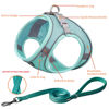 Picture of AIITLE Escape Proof Dog Harness - Step in Adjustable Dog Harness No Choke Over with Breathable Mesh and Quick-Release Buckle - Outdoor Walking, Training for Medium Dogs Pure Turquoise XL