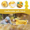 Picture of Hotumn Dinosaur Dog Halloween Costume Pet Dino Hoodie for Small Dogs (Small, Yellow)