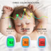 Picture of Digital Thermometer for Adults and Kids, No Touch Forehead Thermometer for Baby, 2 in 1 Body Surface Mode Infrared Thermometer with Fever Alarm and Instant Accuracy Readings