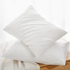 Picture of TILLYOU Toddler Pillowcase 2 Pack with Envelope Closure,13" x 18" Silky Soft Microfiber Travel Kids Pillow Cases for Boys and Girls,Pure White