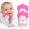 Picture of 2Pack Silicone Teething Mitt, Soothing Infant Teething Mitten Pain Relief, Prevent Scratches Glove, Safe Silicone Teething Toys for 0-12 Months