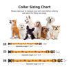 Picture of Cotton Handmade Dog Collar Cute and Distinctive Patterns Yellow Rose with Pendant Cute Dog Collars for Small Medium Large Dogs Girl Dogs Boy Dogs M