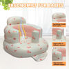 Picture of AGITVPS Inflatable Baby Seat for Babies 3-36 Months, Built in Air Pump Baby Chair Sit Me up Floor Seat for Baby, Bumbo Seat for Learning to Sit, Feeding, Camping (Love Bunny)