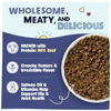Picture of Pawstruck All Natural Air Dried Dog Food w/Real Beef - Grain Free, Made in USA, Non-GMO & Vet Recommended - High Protein Limited Ingredient Wholesome Full-Feed - for All Breeds & Ages - 2lb Bag