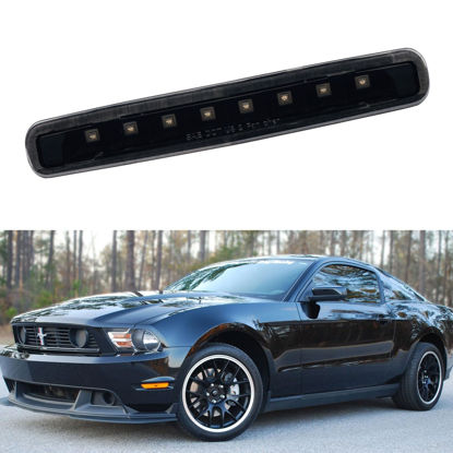 Picture of Cxdar Third 3rd Brake Light LED for 2005-2009 Ford Mustang, High Mount Rear Brake Lights Assembly for 05-09 Ford Mustang, Waterproof Center Cab Lamp Stop Light (Black)