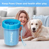 Picture of Tinioey Dog Paw Cleaner for Dogs (with 3 Absorbent Towels), Dog Paw Washer, Muddy Paw Cleaner, Pet Foot Cleaner