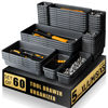 Picture of [60 PCS Upgraded] FLYVOLE Tool Box Organizer Tray, Toolbox Desk Drawer Organizer, Tool Box Tray, Toolbox Organization Storage for Rolling Tool Chest (60 PCS)