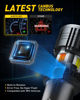 Picture of AUXITO 2025 Latest CANBUS 1157 Switchback LED Bulbs 2357 2057 7528 BAY15D Dual Color Amber/White Anti Hyper Flash Built-in Resistor Error Free Turn Signal Lights and DRL/Parking Lights, Pack of 2