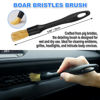 Picture of 7PCS Car Detailing Brush Set, Ultra Soft Boars Hair Car Interior Detailing Brushes, Car Interior Detailing Kit, Car Cleaning Gel Supplies Kit, Car Dust Brush, Car Accessories for Truck, Ruv, Interior